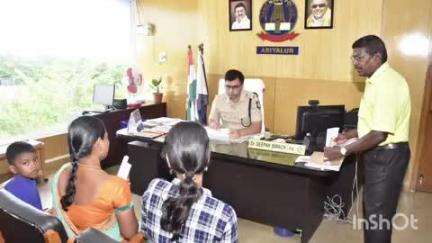 அரியலூர்: மாவட்ட எஸ்.பி அலுவலகத்தில் சிறப்பு பொதுமக்கள் குறைதீர்க்கும் முகாம் - எஸ்.பி தீபக் சிவாச் பங்கேற்பு