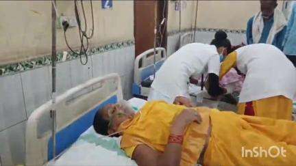 गोपालगंज: सदर अस्पताल के इमरजेंसी वार्ड मरीजों को समय से नहीं मिल रहा आक्सीजन, मरीजों को उठानी पड़ी परेशानी #jansamasya