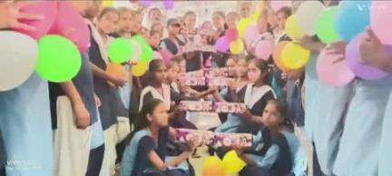 रजौली: विश्व माहवारी दिवस पर उत्क्रमित मध्य विद्यालय निमाटांड में आयोजित किया गया कार्यक्रम