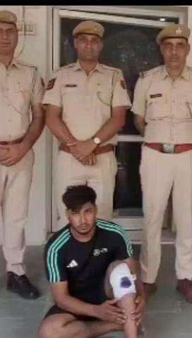 कोटपूतली पुलिस ने कार्रवाई करते हुए रिकवरी एजेंट को गोली मारने वाले आरोपी को किया गिरफ्तार