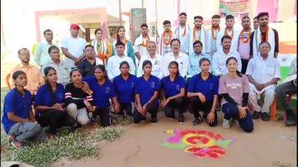 तिलौथू: सफल पुलिस अभ्यर्थियों के सम्मान में स्काई फिजिकल अकादमी तिलौथू द्वारा भव्य समारोह आयोजित किया गया