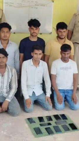नगर: पुलिस व डीएसटी टीम ने साइबर ठगी के आरोप में गिरफ्तार 6 युवकों को अदालत में पेश करने के बाद भेजा जेल