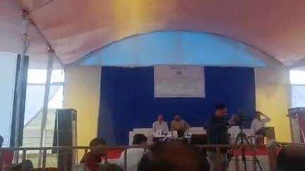 भद्रावती: ग्रेटा कंपणीच्या आवारात प्रदुषणाबाबत जनसुनावणी.