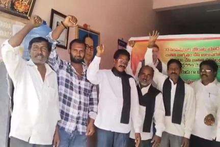 పుంగనూరు: ఈనెల 31న వేలాదిగా వరంగల్ కు చేరుకుందాం. 
MRPS. నియోజకవర్గ ఇన్చార్జ్ బి. నర్సింహులు.