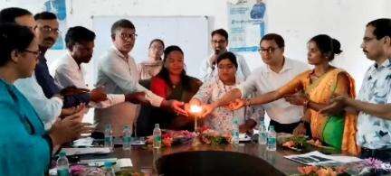 दाड़ी: दाड़ी प्रखंड में कॉमन ग्राउंड के तहत प्रखंड स्तरीय हितधारकों की बैठक आयोजित