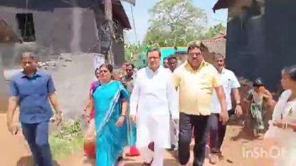 তালড্যাংরা: তালডাংরার আমডাংরা গ্রামে নবনির্মিত হরিমন্দির এর উদ্বোধন করলেন বাঁকুড়া জেলা পরিষদের সভাধিপতি