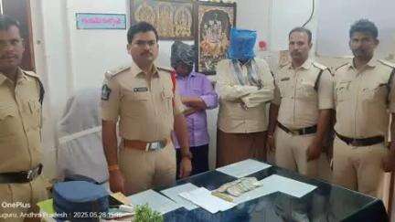 తాడిపత్రి: పెద్దవడుగూరు మండల కేంద్రంలో మట్కా నిర్వహిస్తున్న ఇద్దరినీ అరెస్ట్ చేసి 16,500 నగదును స్వాధీనం చేసుకున్న పోలీసులు