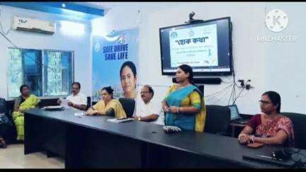 রঘুনাথপুর ১: রঘুনাথপুর ১পঞ্চায়েত সমিতির মিটিং হলে অনুষ্ঠিত হল হোক কথা অনুষ্ঠান,উপস্থিত জয়েন্ট বিডিও,জেলা পরিষদের সদস্য সহ অন্যরা
