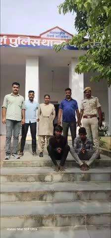 कोटड़ा: पानरवा थानाधिकारी धनपत सिंह के नेतृत्व में पुलिस टीम ने लूट की वारदात का किया खुलासा