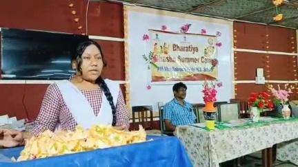 সাব্রুম: পিএমশ্রী সাব্রুম দ্বাদশ শ্রেণি বালিকা বিদ্যালয়ে হল ভারতীয় ভাষা সামার ক্যাম্পের সমাপ্তি অনুষ্ঠান