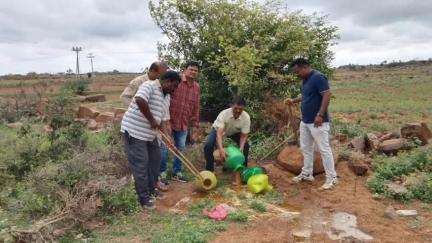 పాణ్యం: కల్లూరు మండలం కొంగనపల్లి తండాలో  నాటుసారాపై దాడులు,1325 లీటర్ల బెల్లం ఊట ధ్వంసం