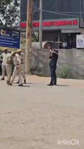 भरतपुर: भरतपुर के केंद्रीय बस स्टैंड पर मॉक ड्रिल का आयोजन किया गया