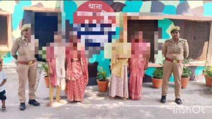 हर्रैया: मारपीट के मामले में छावनी पुलिस ने अलग-अलग जगहों से चार महिलाओं को किया गिरफ्तार