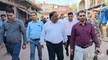 बंशीधरनगर (नगर उंटारी): उपायुक्त ने किया श्रीबंशीधर और राजा पहाड़ी मंदिर का दौरा