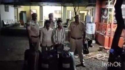 कपासन: कपासन पुलिस ने हथियाना के निकट ईको कार से 55 किलो 260 ग्राम अवैध अफीम डोडाचूरा किया जब्त, 2 जनों को किया गिरफ्तार