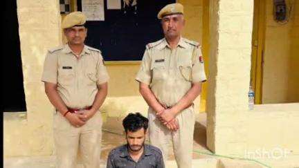 जैसलमेर: SP के निर्देशन में सांगड पुलिस ने हत्या के प्रयास के मामले में एक बदमाश को किया गिरफ्तार, वाहन किया ज़ब्त