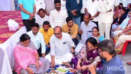 उज्जैन शहर: विवेकानंद कॉलोनी में ₹25 लाख की सीमेंट रोड का निगम सभापति ने किया भूमि पूजन