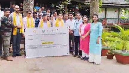 অমরপুর: গোমতী জেলা ভিত্তিক জৈব বৈচিত্র্য নিয়ে একদিনের কর্মশালা হয় পেরাতিয়া বন দপ্তরের হলে, উপস্থিত গোমতী জেলা সহকারী সভাধিপতি