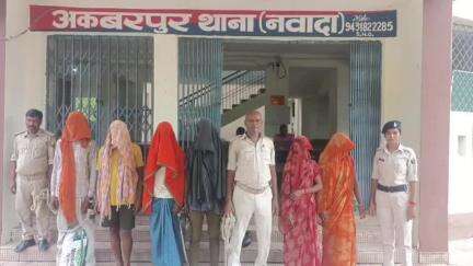 अकबरपुर: अकबरपुर पुलिस ने बड़ी कार्रवाई करते हुए 6 आरोपियों को गिरफ्तार कर न्यायालय भेजा
