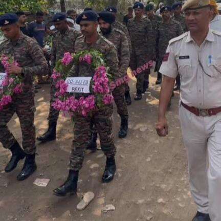 नीमराना: डाबरडवास में छुट्टियों पर घर आए सैनिक की करंट लगने से हुई मौत