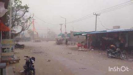 फलौदी: फलोदी जिले में पड़ रही भीषण गर्मी, शाम के समय अचानक मौसम तंत्र में आया बदलाव