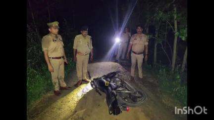 रामपुर मनिहारन: थाना नानौता पुलिस की चोर के साथ मुठभेड़, पैर में गोली लगने से बदमाश घायल, चोरी का माल और हथियार बरामद