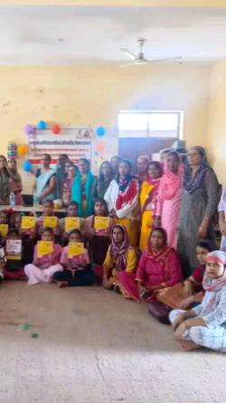 चिकानी में कालीबाई भील उड़ान योजना के तहत महिला स्वास्थ्य कार्यशाला का आयोजन, माहवारी स्वच्छता और एनीमिया की जानकारी दी गई