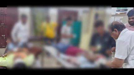 दमोह: रनेह के पास बाइक हादसे में घायल दो युवक जिला अस्पताल में भर्ती