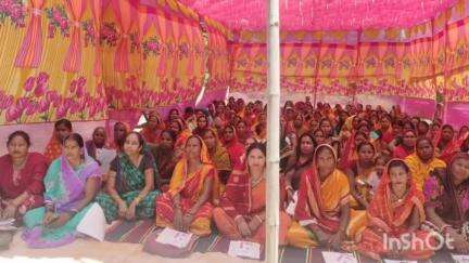 अररिया: 41वें दिन जिले के सभी प्रखंडों में महिला संवाद कार्यक्रम का आयोजन किया गया