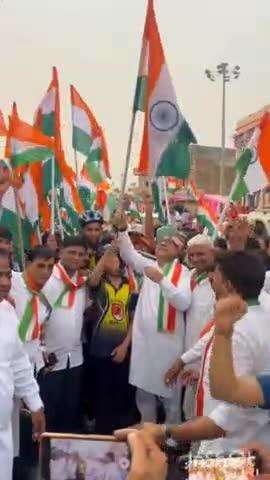 मेड़ता: मेड़ता सिटी में भारतीय सैनिकों के सम्मान में निकाली गई विशाल तिरंगा यात्रा