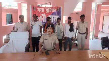 मोहड़ा: नयानगर और चन्नडीह से पुलिस ने चार वारंटियों को गिरफ्तार कर भेजा जेल