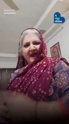 બધાને હસાવનાર જસ્સી દાદી | Inspiring | Jassi Dadi | Senior Citizens Content Creator | Instagram Influencer |