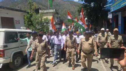 पाटी: पाटी विकासखंड के रीठा साहिब क्षेत्र में ऑपरेशन सिंदूर के सफल आयोजन को लेकर निकाली गई तिरंगा यात्रा