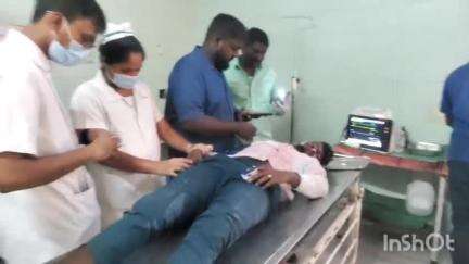 ఆదోని: కుప్పగల్ క్రాస్ వద్ద బైక్ స్కిడ్, యువకుడికి తీవ్ర గాయాలు