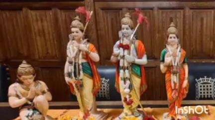 मूंडवा: मूंडवा के निकट भूणास के ठाकुर जी महाराज के मंदिर में राम दरबार की मूर्तियों की प्रतिष्ठा हुई