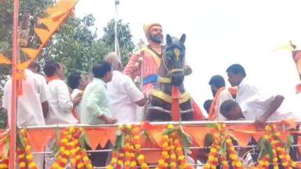 సిర్పూర్ టి: గుడ్లబోరి గ్రామంలో ఛత్రపతి శివాజీ మహారాజ్ విగ్రహాన్ని ఆవిష్కరించిన మాజీ ఎమ్మెల్యే కోనేరు కోనప్ప