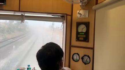 राजस्थान में बीकानेर मंडल के चूरू-मोलीसर रेलखंड के दोहरीकरण पर 120 किमी प्रतिघंटा की गति से सफल स्पीड ट्रायल