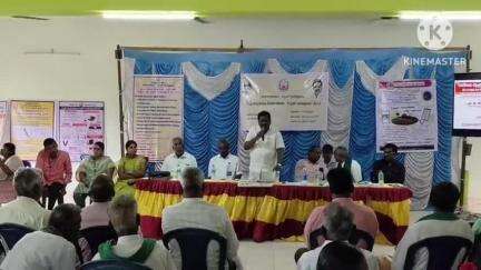 நாட்றாம்பள்ளி: கொத்தூர் பகுதியில் உழவரை தேடி வேளாண்மை உழவர் நலத்துறை திட்டத்தின் கீழ் பல்வேறு விவசாய பொருட்களை விவசாயிகளுக்கு வழங்கிய மாவட்ட சேர்மன்