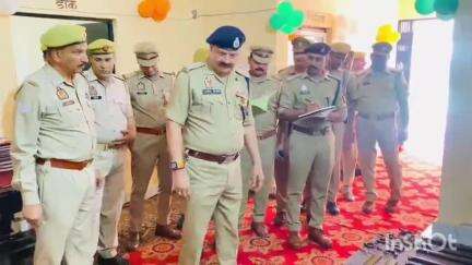 जलालाबाद: पुलिस अधीक्षक शाहजहाँपुर ने थाना जलालाबाद का किया वार्षिक निरीक्षण, मुख्य गेट बनवाने के लिए दिए निर्देश