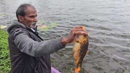 கொடைக்கானல்: நட்சத்திர ஏரியில் கோடை விழாவை முன்னிட்டு மீன்வளம் மற்றும் மீனவர் நலத்துறை சார்பாக தூண்டில் மீன் பிடிக்கும் போட்டி நடைபெற்றது