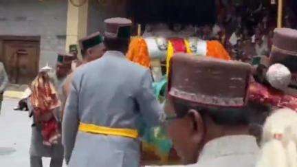 सांगला: किन्नौर के सांगला गाँव के आराध्य देवता के आठारो मेले का दूसरा दिन शुरू, पांच महीने बाद लोगों को मिले दर्शन