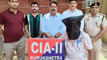 थानेसर: छीनी गई गाड़ी खरीदने के आरोपी को सीआईए-2 की टीम ने किया गिरफ्तार