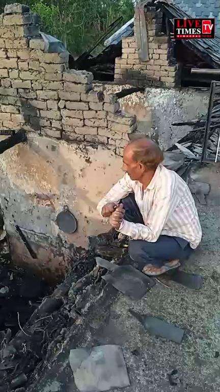 धर्मपुर-मंडी में 2 भाईयों का मकान आग की भेंट चढ़ा, लाखों का हुआ नुकसान