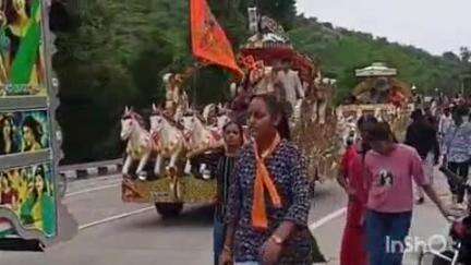 खमनोर: महाराणा प्रताप जयंती पर हल्दीघाटी में भव्य शोभायात्रा का आयोजन, सैकड़ों लोग शामिल हुए