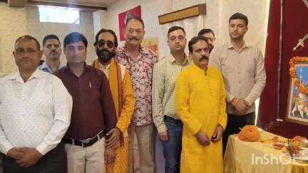 चम्बा: आदर्शनगर में हर्षोल्लास के साथ मनाई गई महाराणा प्रताप जयंती