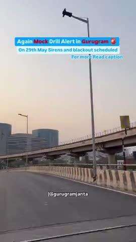 Again mock drill 
#gurugram #Gurgaon #public #india