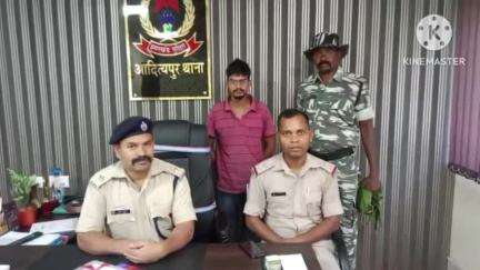 आदित्यपुर गम्हरिया: आदित्यपुर थाना पुलिस ने चोरी के आरोप में एक व्यक्ति को जेल भेजा