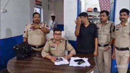 कोनी पुलिस ने मध्य प्रदेश से लाखों रुपए के बिजली के सामान को लेकर भागने वाले आरोपी को किया गिरफ्तार