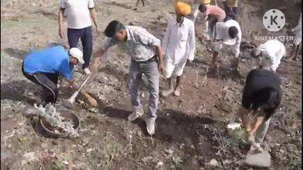 आगर: जल गंगा संवर्धन अभियान के तहत आऊ नदी पर श्रमदान, गहरीकरण और सफाई कार्य हुआ सम्पन्न