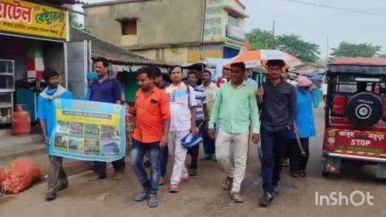বর্ধমান ২: বেরুগ্রাম এলাকায় সচেতনতার প্রচার চালালো পঞ্চায়েত এর পক্ষ থেকে